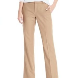 Banana Republic khaki trouser pants Petite Size 0